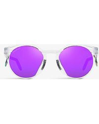 Oakley - Oo9279 Hstn Metal Round-frame O Mattertm Sunglasses - Lyst