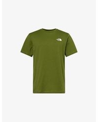 The North Face - Redbox Logo-Patch Cotton T-Shirt - Lyst