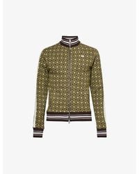 Wales Bonner - Power Graphic-pattern Stretch-organic Cotton Jacket - Lyst