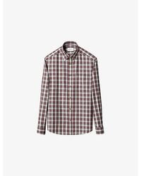 Eton - Checked Casual-Fit Cotton-Twill Shirt - Lyst