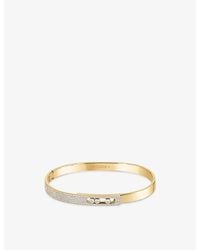 Messika - Move Noa 18Ct- And 0.90Ct Pavé-Diamond Bangle - Lyst