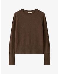 JOSEPH - Melby Round-Neck Cashmere Top - Lyst