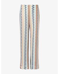 Cheap Monday - Belize Geoemetric-Pattern Knitted Trousers - Lyst