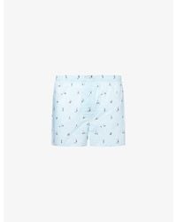 Derek Rose - Ledbury Classic-Fit Cotton Boxer Shorts - Lyst