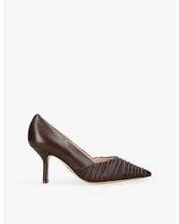 Rodo - Tracy 80 Leather Heeled Courts - Lyst