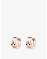 Messika - Move Noa 18Ct And 0.30Ct Diamond Hoop Earrings - Lyst