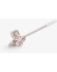 Vivienne Westwood - Ariella Brass And Opal Orb Bobby Pin - Lyst