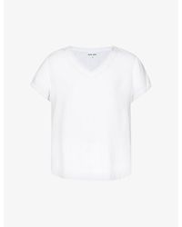 Bella Dahl - V-neck Jersey T-shirt - Lyst