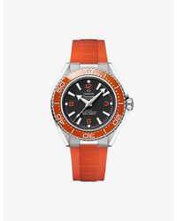 Omega - Seamaster Planet Ocean 600M Stainless-Steel Rubber-Strap Watch 42Mm - Lyst