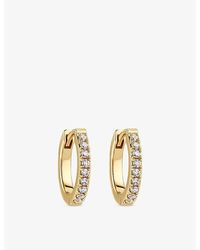 Sif Jakobs - Alba Piccolo 14Ct- And 0.09Ct Lab-Grown Diamond Single Earring - Lyst