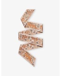Cartier - Panthère Fauna And Flora Silk Bandeau Scarf - Lyst