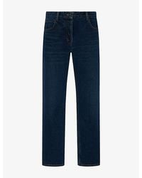 The Row - Riaco Straight-Leg Mid-Rise Jeans - Lyst