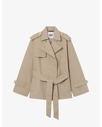 Twist & Tango - Evy Wide-sleeve Cotton-blend Trench Jacket - Lyst