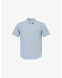 Citizens of Humanity - Cairo Short-Sleeve Linen Shirt - Lyst