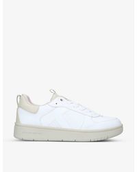 KG by Kurt Geiger Landed Vegan Faux-leather Sneakers - White