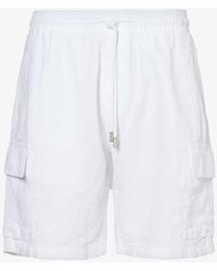 Vilebrequin - Baie Drawstring-waist Linen Shorts - Lyst