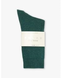 FALKE - Cosy Wool Brand-Print Knit Socks - Lyst