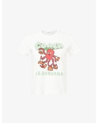 COACH - X Brain Dead 90S Graphic-Print Cotton-Jersey T-Shirt - Lyst