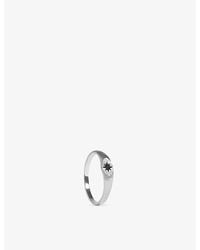 Monica Vinader - Guiding Star Signet Ring - Lyst