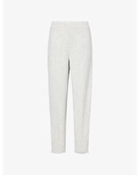 Varley - The Slim Pintuck Stretch-Jersey Trousers - Lyst