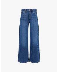 Rag & Bone - Sofie Wide-Leg Denim Jeans - Lyst