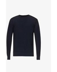 Canada Goose - Dartmouth Brand-patch Wool-knit Jumper - Lyst