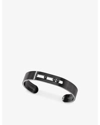 Messika - Move Titanium And 0.27Ct Diamond Bangle Bracelet - Lyst