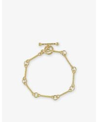La Maison Du Couturier - Ece London The Roman Chain 22Ct Vermeil Bracelet - Lyst