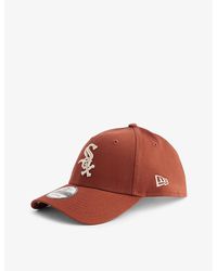KTZ - 9forty Chicago White Sox Mlb Brand-embroidered Cotton Baseball Cap - Lyst