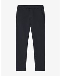 BOGGI - Tapered-Leg Mid-Rise Stretch-Woven Trousers - Lyst
