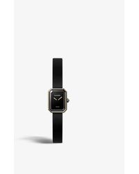 Chanel H6125 Première Velour Gold-tone Titanium And Rubber Watch - White