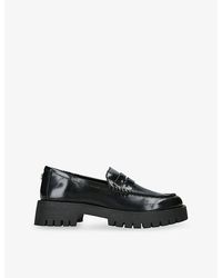 Steve Madden - Langsten Leather Loafers - Lyst