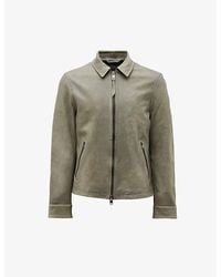 AllSaints - Toni Regular-fit Leather Jacket - Lyst