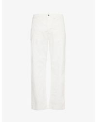 RRL - Straight-leg Mid-rise Cotton Chino Trousers - Lyst