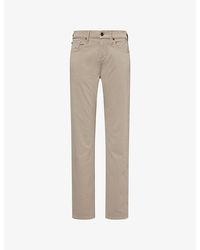 7 For All Mankind - Slimmy Tapered Luxe Performance Plus Stretch-Woven Chinos - Lyst