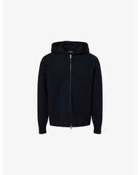 dunhill - Athluxury Cotton-And-Cashmere Knit Hoody - Lyst