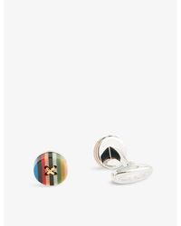 Paul Smith - Ed Button Zinc-plated Copper And Resin Cufflinks - Lyst