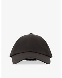 Reiss - Caleb Brand-Embroidered Woven Cap - Lyst