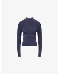 GYMSHARK - Soft Sculpt Zip Up Stretch-Woven Jacket - Lyst