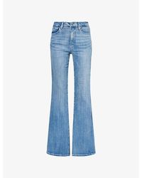 GOOD AMERICAN - Good Legs Flared Denim Jeans - Lyst