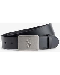 Polo Ralph Lauren - Logo-engraved Leather Belt - Lyst
