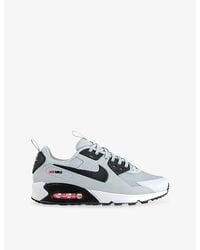 Nike - Air Max 90 Drift Leather And Mesh Trainers - Lyst