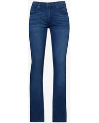 PAIGE - Federal Slim-fit Tapered-leg Stretch-woven Jeans - Lyst