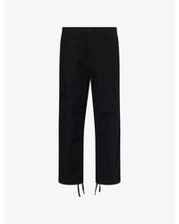 Carhartt - Kade Cargo Straight-Leg Cotton Trousers - Lyst