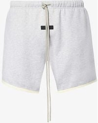 Fear Of God - Essentials Brand-patch Cotton-blend Shorts - Lyst