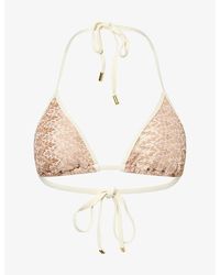 Cheap Monday - Palma Triangle Bikini Top - Lyst