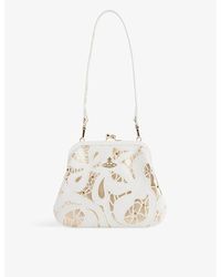 Vivienne Westwood - Abstract-print Leather Clutch - Lyst