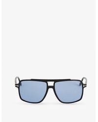 Tom Ford - Ft1177 Kemp Square-Frame Acetate Sunglasses - Lyst