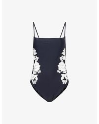 Jonathan Simkhai - Juniper Scoop-Neck Swimsuit - Lyst