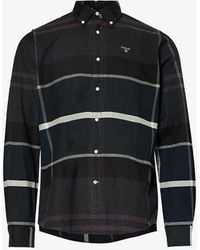 Barbour - Iceloch Plaid-pattern Regular-fit Cotton Shirt X - Lyst